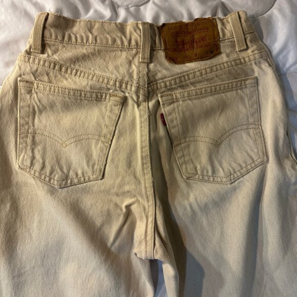 Levis 512 Vintage Size 0 Inseam 26 inches Tapered Made in USA 1994 - Picture 3 of 11